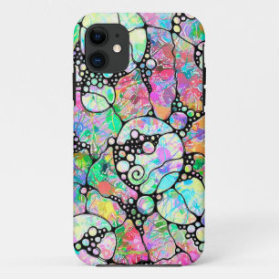 Hand And Digitally Painted Pattern Art 31 iPhone 11 Case