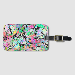 Hand And Digitally Painted Pattern Art 31 Luggage Tag