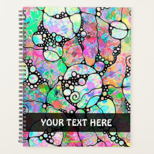 Hand And Digitally Painted Pattern Art 31 Planner