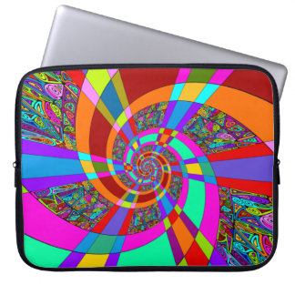 Hand And Digitally Painted Pattern Art 3 Laptop Sleeve