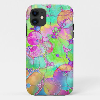 Hand And Digitally Painted Pattern Art 41 iPhone 11 Case