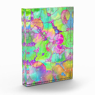 Hand And Digitally Painted Pattern Art 41 Photo Block