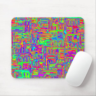 Hand And Digitally Painted Pattern Art 42 Mouse Pad