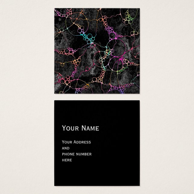 Hand And Digitally Painted Pattern Art 44 (Front & Back)