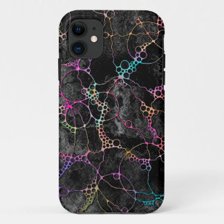 Hand And Digitally Painted Pattern Art 44 iPhone 11 Case
