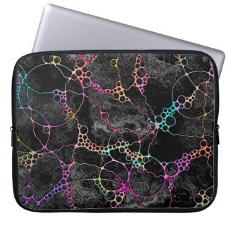 Hand And Digitally Painted Pattern Art 44 Laptop Sleeve