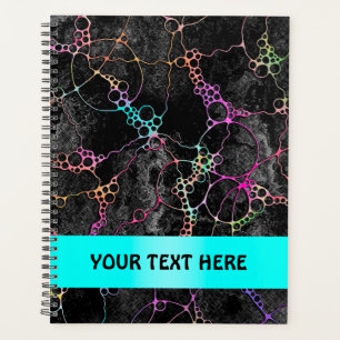 Hand And Digitally Painted Pattern Art 44 Planner