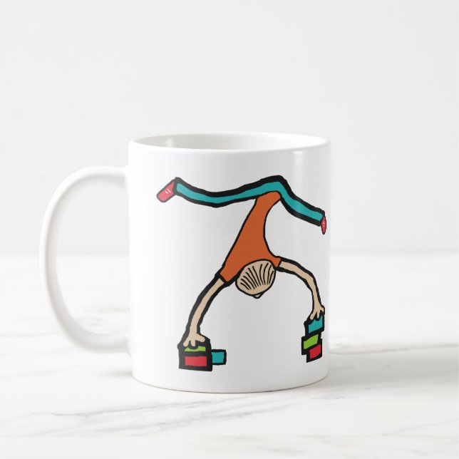 Hand Balancing Coffee Mug (Left)