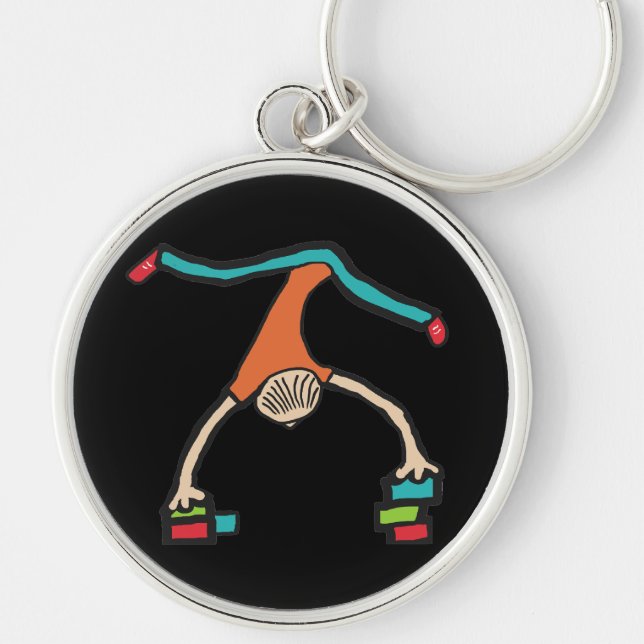 Hand Balancing Key Ring (Front)