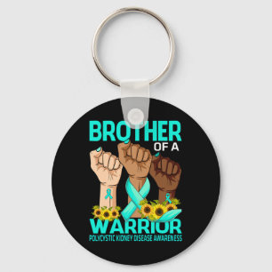 Hand Brother Of A Warrior Polycystic Kidney Diseas Key Ring