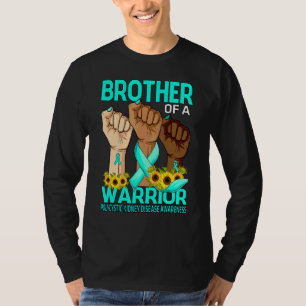 Hand Brother Of A Warrior Polycystic Kidney Diseas T-Shirt