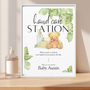 Hand Care Station Sign