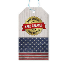 Hand Crafted - See Back - Gift Tag