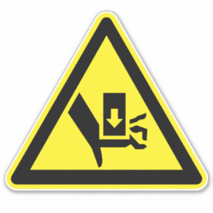 Hand Crush Force from Above Label