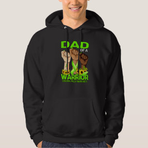 Hand Dad Of A Warrior Cerebral Palsy Awareness Sun Hoodie