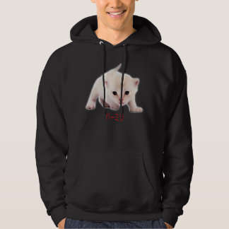 Hand Draw Funny Burmilla Cat Japan Dad Mum Bro Hoodie