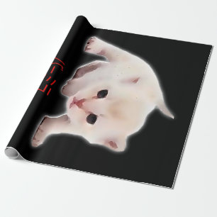 Hand Draw Funny Burmilla Cat Japan Dad Mum Bro Wrapping Paper