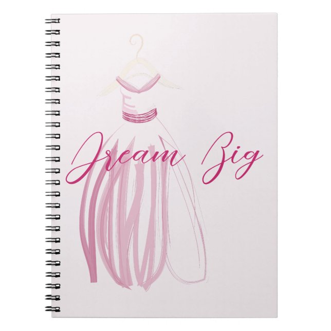 Hand-draw Wedding Dress Notebook (Front)