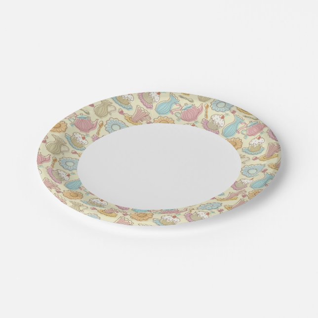 Hand Drawing Dishes Silhouettes (Angled)