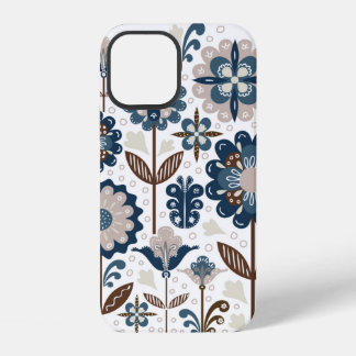 Hand drawing, flowers, bouquets, card, multicolor iPhone 12 case