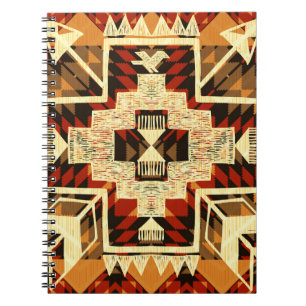 Hand drawn abstract illustration native American s Notebook
