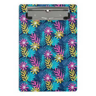Hand Drawn Abstract Pattern With Plants-86761 Mini Clipboard