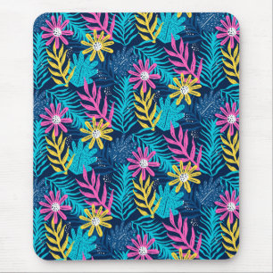 Hand Drawn Abstract Pattern With Plants-86761 Mouse Pad
