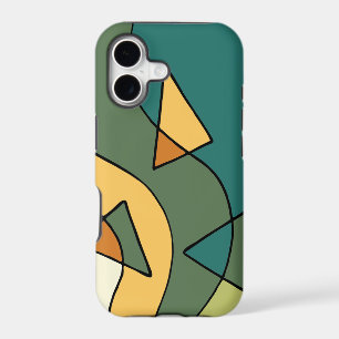 Hand drawn abstract vintage design