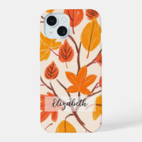 Hand Drawn Autumn Fall Leaves