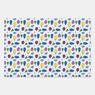 Hand-Drawn Beetle Collection Wrapping Paper