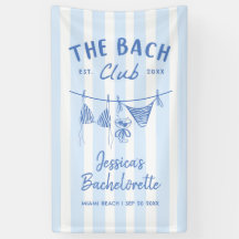 Hand Drawn Bikinis Coastal Bachelorette Weekend