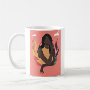 Hand Drawn Black Awareness Day Concept Fun 1/3 Coffee Mug