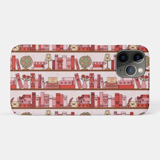 Hand Drawn Book Lover Pattern  Case-Mate iPhone Case (Back (Horizontal))