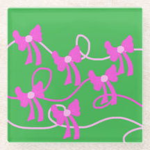Hand-drawn Bows Pink  Yellow Lovers
