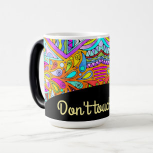 Hand Drawn By EDDArt - Blah Blah Blah 1 Magic Mug
