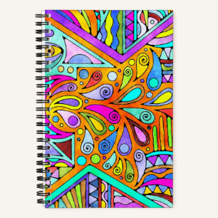 Hand Drawn By EDDArt - Blah Blah Blah 1 Notebook