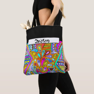 Hand Drawn By EDDArt - Blah Blah Blah 1 Tote Bag