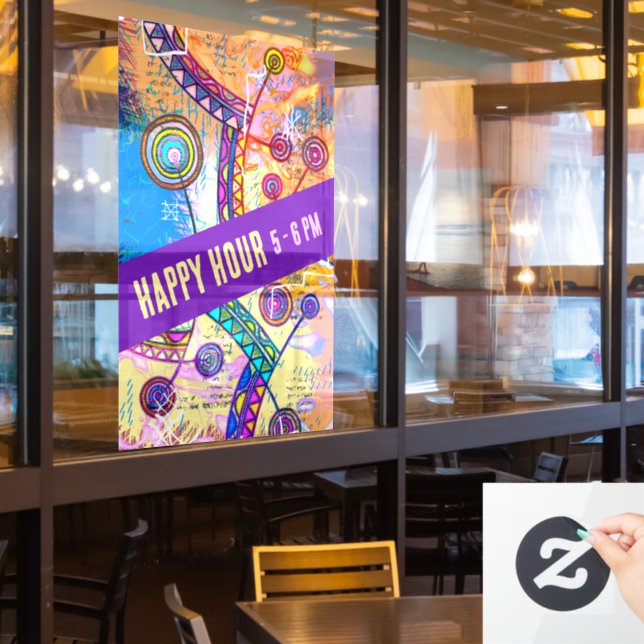 Hand Drawn By EDDArt - Dream Scale 1 (Restaurant Window)