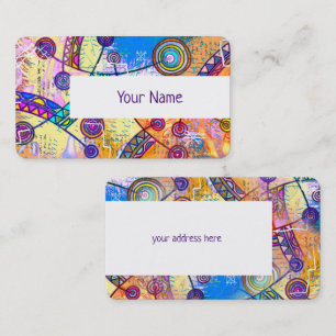 Hand Drawn By EDDArt - Dream Scale 1 Business Card