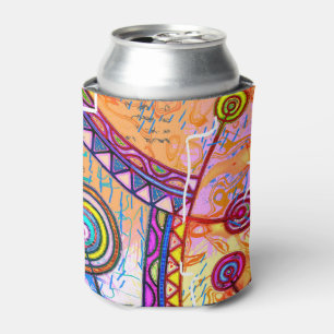 Hand Drawn By EDDArt - Dream Scale 1 Can Cooler