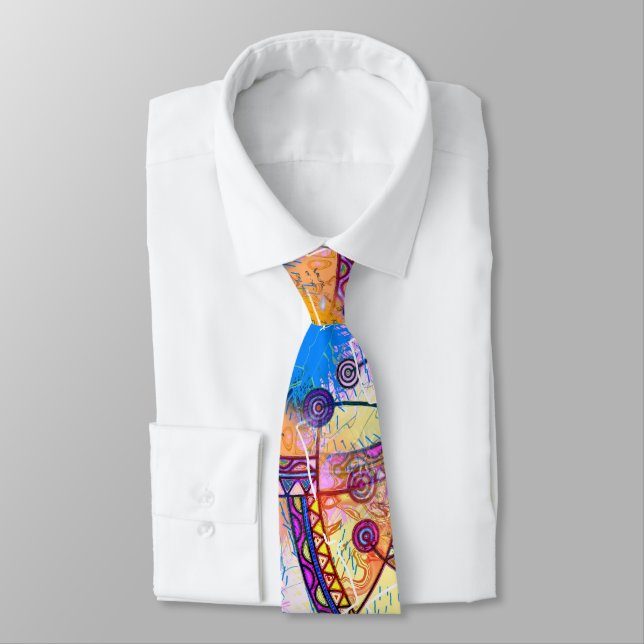 Hand Drawn By EDDArt - Dream Scale 1a Tie (Tied)