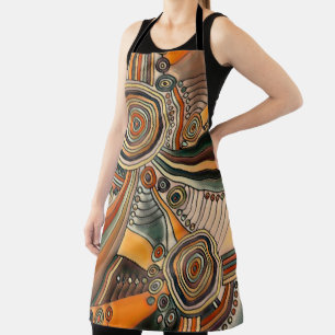 Hand Drawn By EDDArt - Thoughts 1 Apron