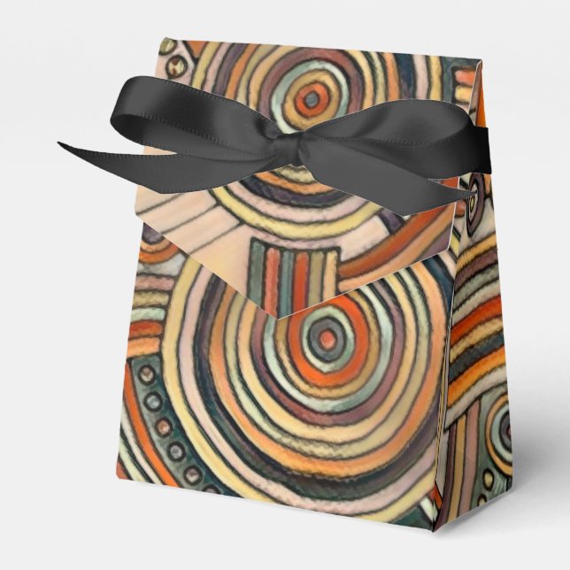Hand Drawn By EDDArt - Thoughts 1 Favour Box (Front Side)