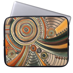 Hand Drawn By EDDArt - Thoughts 1 Laptop Sleeve