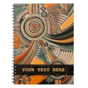 Hand Drawn By EDDArt - Thoughts 1 Notebook