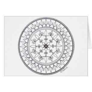 Hand Drawn Colour In Mandala Design