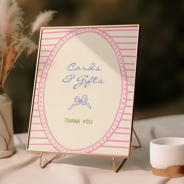 Hand Drawn Colourful Cards and Gifts Sign (Creator Uploaded)