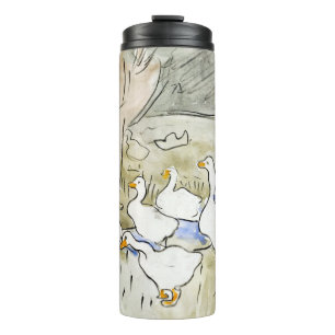 Hand Drawn Cute Duck Photos White Duck Clipart Fam Thermal Tumbler