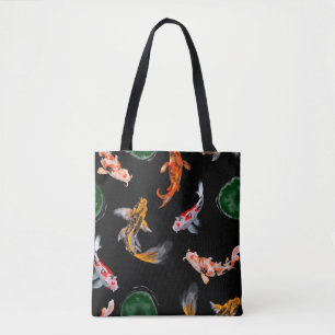 Hand drawn digital painting pencil on canvas cute  tote bag