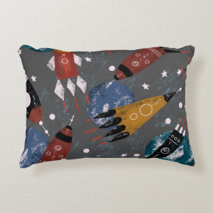 Hand drawn digital pencil pastel color cute cartoo decorative cushion